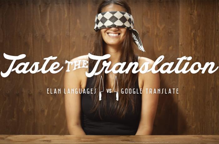 Taste the Translation
